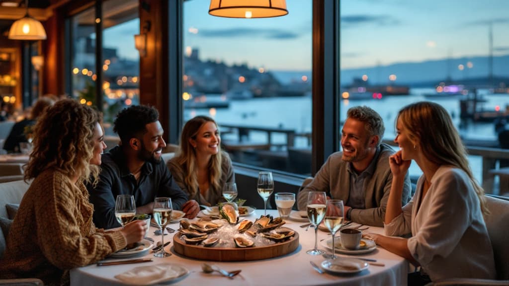 Private dining space at Elliott's Oyster House for events and celebrations